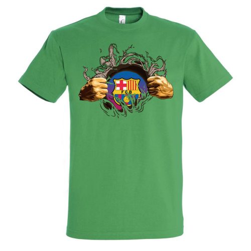 Barcelona tépett póló