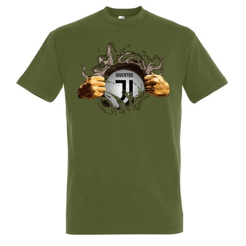 Juventus tépett póló