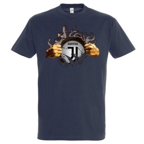 Juventus tépett póló