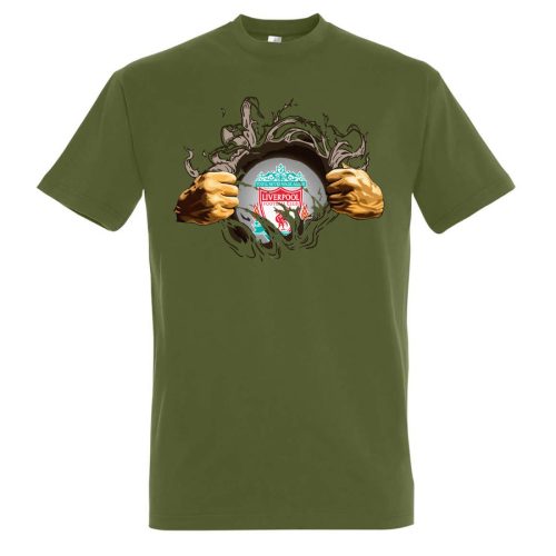 Liverpool tépett póló