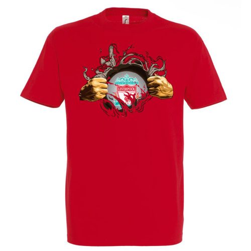 Liverpool tépett póló