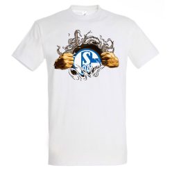 Schalke tépett póló