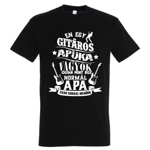 Én egy gitáros apuka vagyok póló