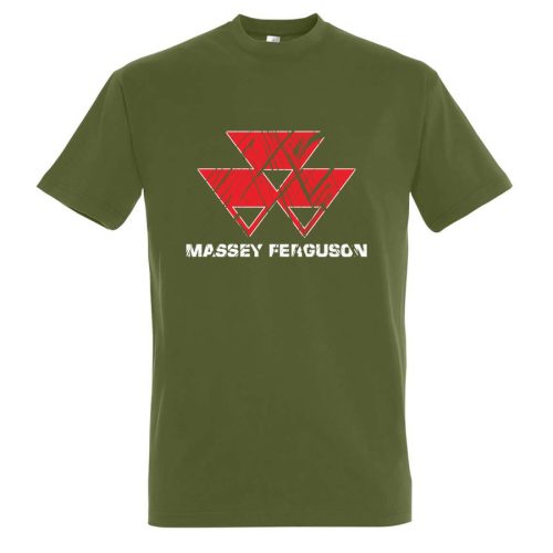 Massey Ferguson karcolt póló