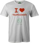 I Love településneves Bács-Kiskun megyei póló