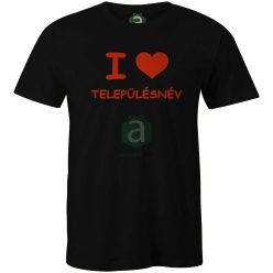 I Love településneves Nógrád megyei póló
