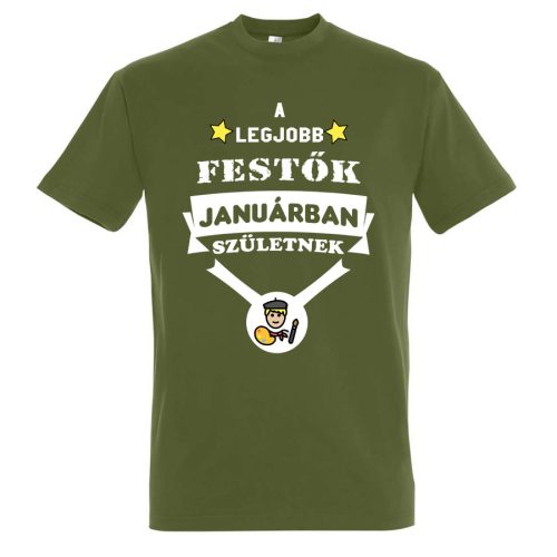 A legjobb festők születésnapi póló