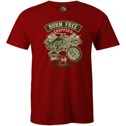Born Free Choppers póló