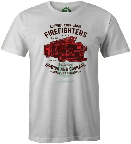Fire Fighters Truck póló