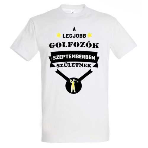 A legjobb golfozók születésnapi póló