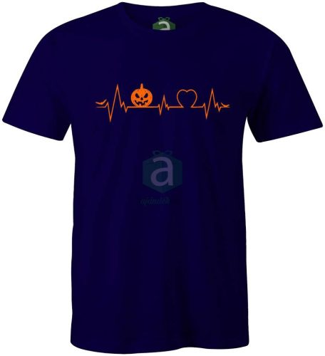 Halloween ekg póló