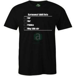 Karácsonyi túlélő lista póló