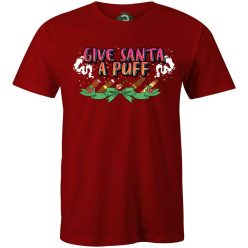Give Santa A Puff póló