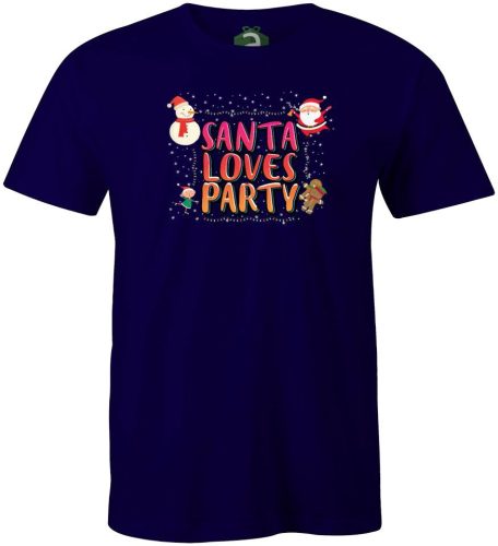 Santa Loves Party póló