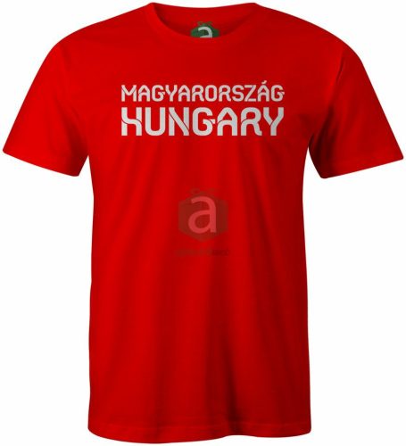 Magyarország Hungary piros póló