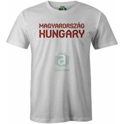 Magyarország Hungary fehér póló