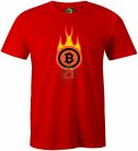 Bitcoin Fire póló