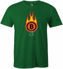 Bitcoin Fire póló