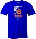 Eat Sleep Bitcon póló