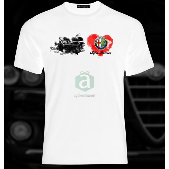 Alfa Romeo heart 2 póló