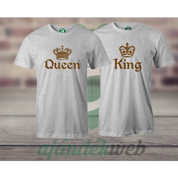 Queen & King páros pólók