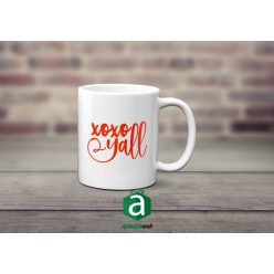 Xoxo yall bögre