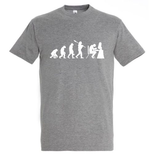 Gamer evolúció póló