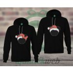 Minnie Mickey karácsonyi páros kapucnis pulóver 
