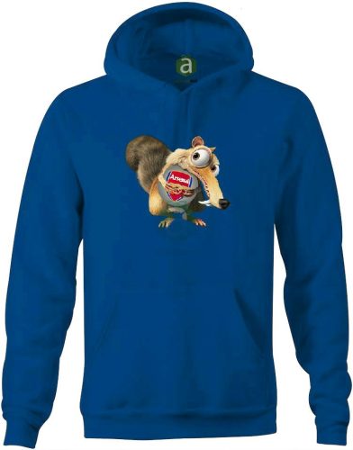 Arsenal  motkány kapucnis pulóver