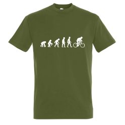 Biciklis evolúció póló