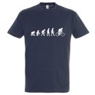 Biciklis evolúció póló