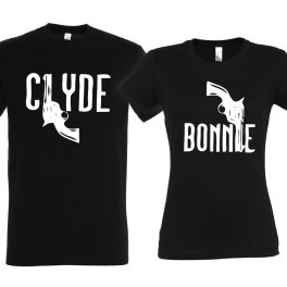 Bonnie & Clyde páros pólók
