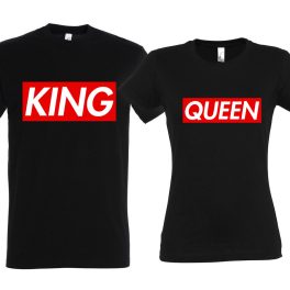 Supreme King Queen páros póló
