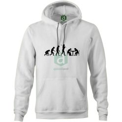 Sakk evolúció kapucnis pulóver