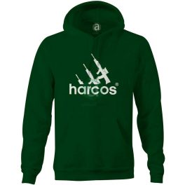 Harcos kapucnis pulóver
