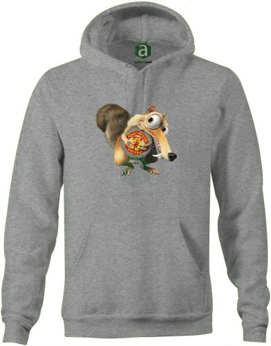 Manchester United  motkány kapucnis pulóver