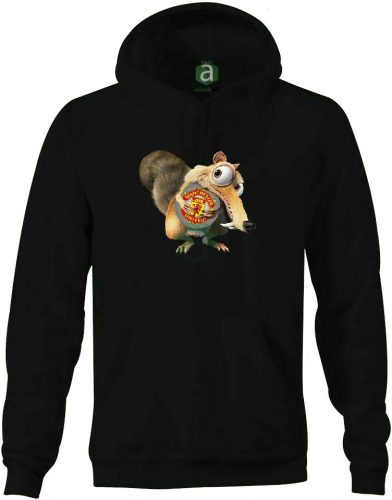 Manchester United  motkány kapucnis pulóver