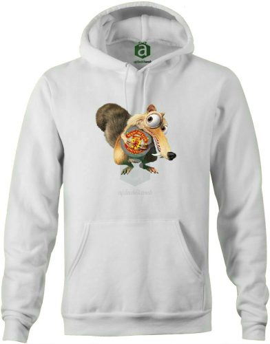 Manchester United  motkány kapucnis pulóver