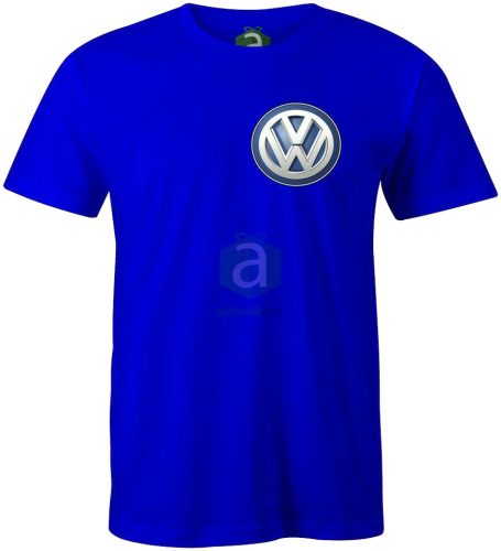 Volkswagen XXL-es royalkék póló