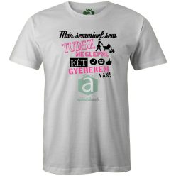 Semmivel sem tudsz meglepni, már 2 gyerekem van póló