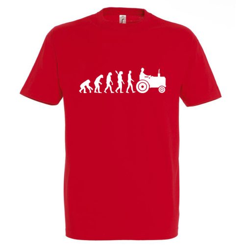 Traktoros evolúció póló