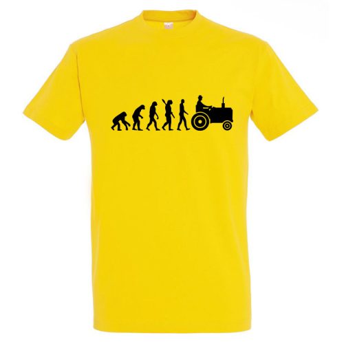Traktoros evolúció póló
