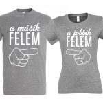 Jobbik felem & másik felem páros pólók