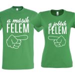 Jobbik felem & másik felem páros pólók