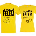 Jobbik felem & másik felem páros pólók