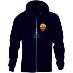 AS Roma zippzáras kapucnis pulóver