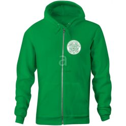 Celtic zippzáras kapucnis pulóver