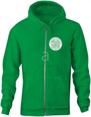 Celtic zippzáras kapucnis pulóver