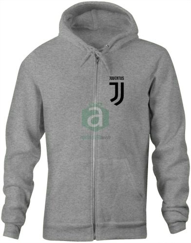 Juventus zippzáras kapucnis pulóver