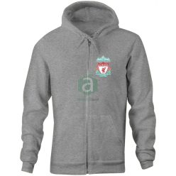 Liverpool zippzáras kapucnis pulóver